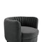 Armen Living Davy Dark Gray Velvet Swivel Accent Chair LCDVCHGREY - alternate 4